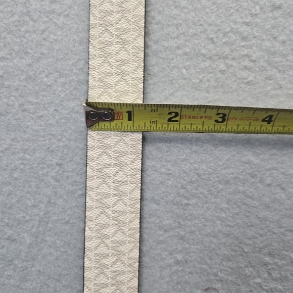 MICHAEL KORS Woman's signature MK logo reversible Belt Vanilla - Large Orig. $48 - Picture 7 of 9
